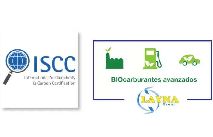 Grupo Layna, primera empresa española con el certificado ISCC de fabricación de biocarburantes avanzados