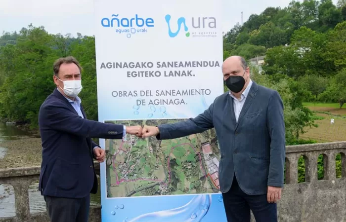 Acordada la ejecución del saneamiento de Aginaga en Usurbil por valor de más de 6 millones de euros
