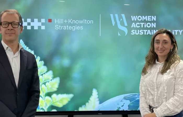 Alianza Women Action Sustainability y Hill+Knowlton Strategies por la sostenibilidad mediante el liderazgo femenino