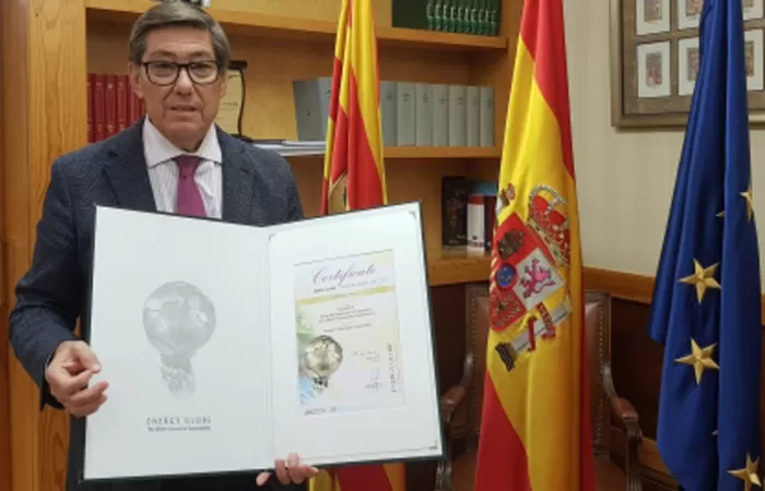 ELY4OFF de la Fundación Hidrógeno Aragón gana el National Energy Globe Award Spain