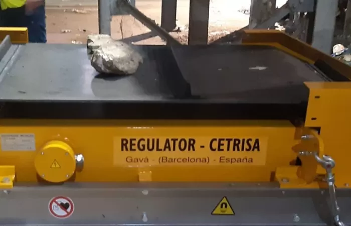 La Planta de Tratamiento de Residuos d’ Algímia d’ Alfara instala un nuevo separador férrico