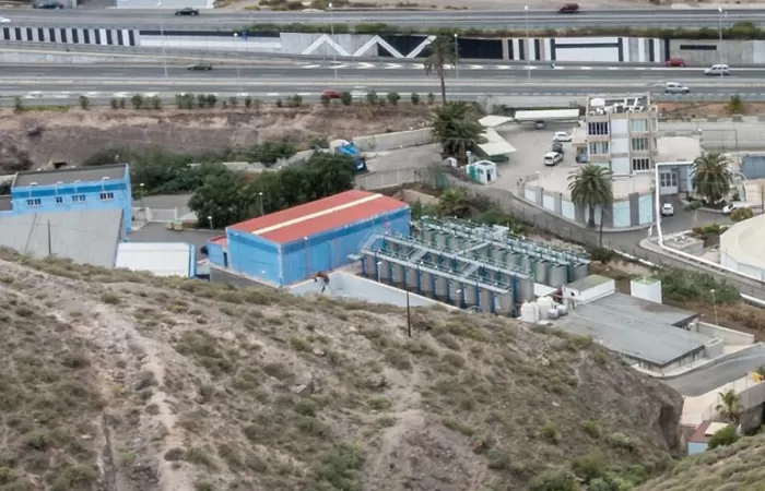 Se reanudan las obras en la estación depuradora de Barranco Seco en Gran Canaria