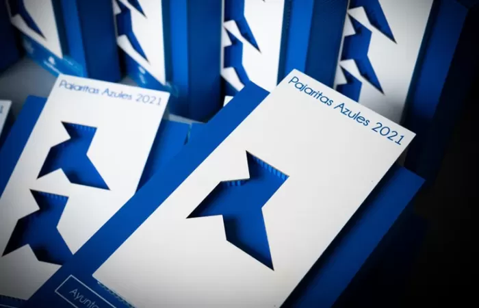 Vuelven las Pajaritas Azules de ASPAPEL: 37 entidades locales premiadas en la edición 2021