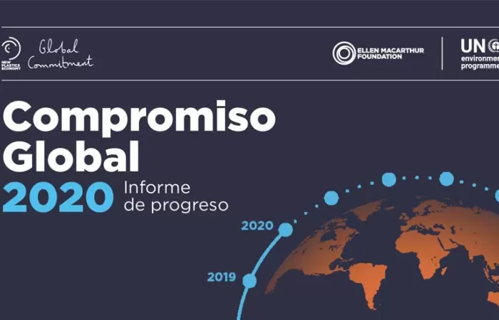 Publicado el segundo Informe de Progreso sobre el Compromiso Global por una Nueva Economía del Plástico