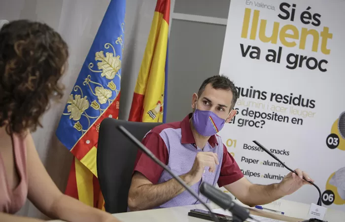 Los productos ligeros de aluminio y acero ya se pueden reciclar en los contenedores de València