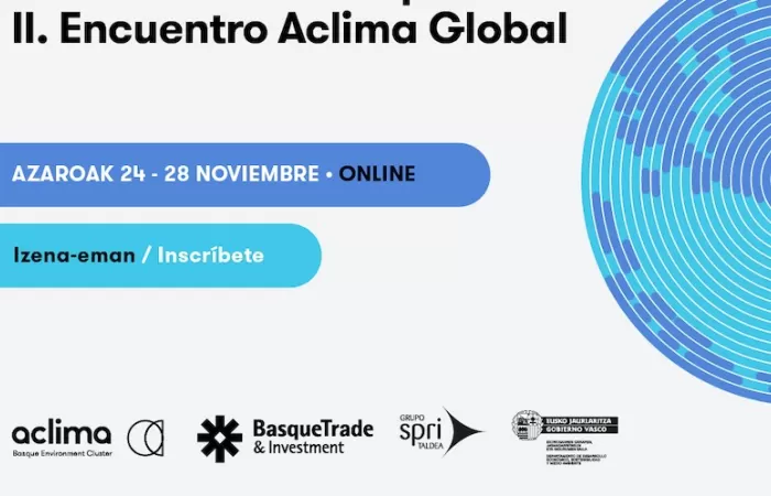 El II Encuentro Aclima Global fomentará la cooperación medioambiental entre Chile y País Vasco