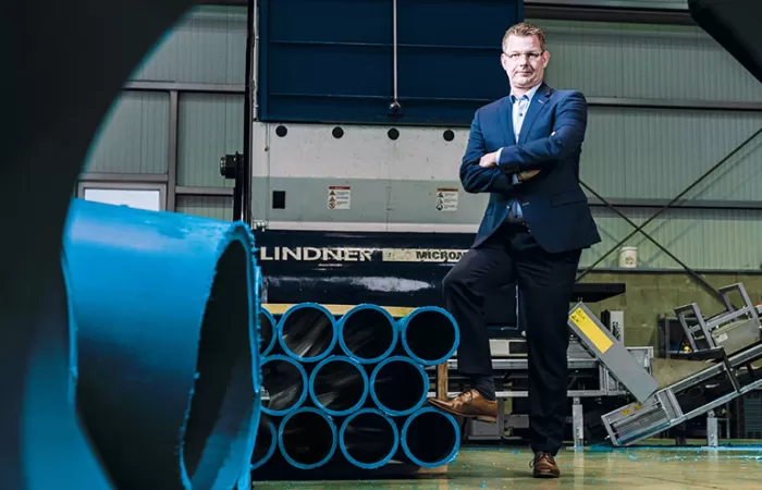 Lohner Kunststoffrecycling aumenta su capacidad con el nuevo sistema de corte de Lindner