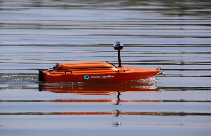 Drones acuáticos para la medición de la calidad del agua