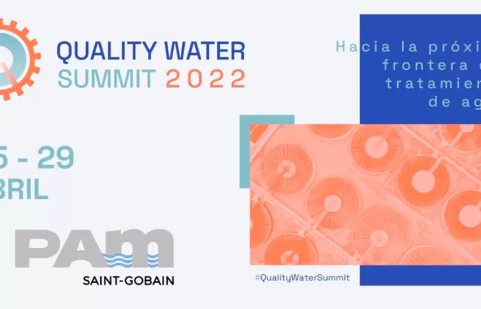 Saint-Gobain PAM hablará de diseño sostenible en el Quality Water Summit