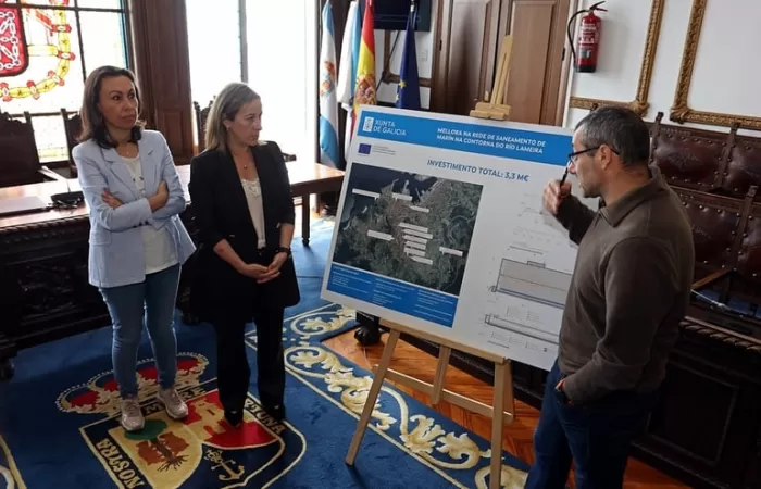 Las obras de saneamiento del río Marín y la ría de Pontevedra comenzarán a finales de año