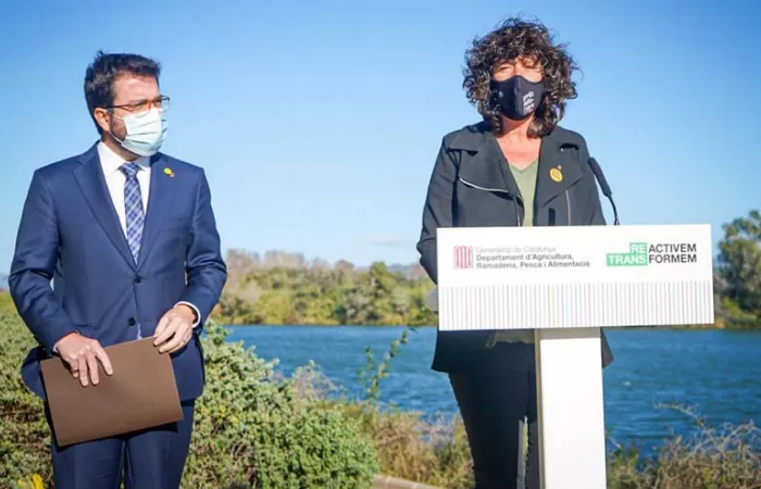 La Generalitat de Cataluña presenta el Plan integral de gestión del agua dulce del delta del Ebro