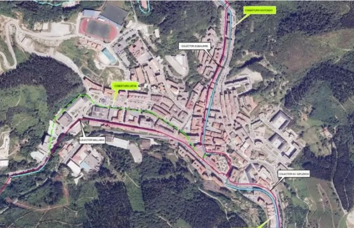 Aprobado el proyecto de saneamiento de Ermua y Mallabia y la conexión con los colectores del Bajo Deba