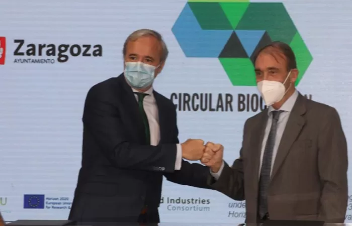 Zaragoza acogerá el proyecto CIRCULAR BIOCARBON para crear la primera biorrefinería urbana a escala industrial