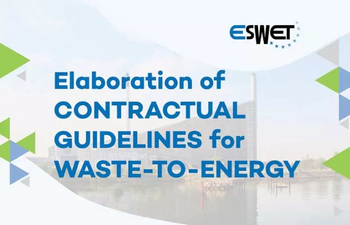 ESWET elabora guías para los contratos del sector de valorización energética de residuos