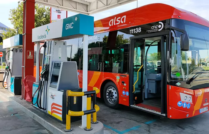 Los autobuses del Consorcio de Transportes de Zaragoza se mueven con biometano