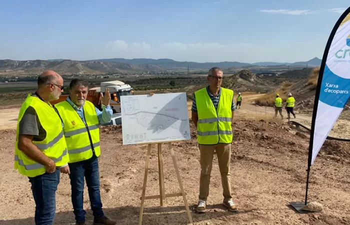 El Consorcio de Residuos CREA inaugura las obras del sellado final del vertedero de Villena