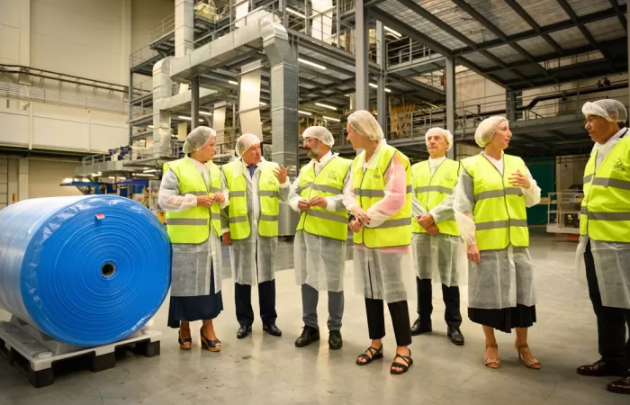 SPHERE España inaugura el complejo de economía circular de bolsas biodegradables más avanzado de Europa
