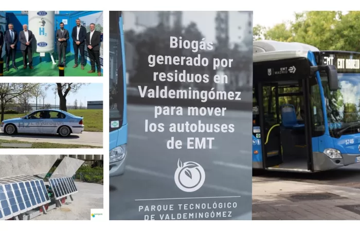 El Ayuntamiento de Madrid recibe un premio de Gasman por incorporar el biometano de Valdemingómez a su flota de autobuses