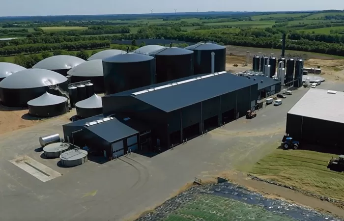 La planta de Vinkel, construida por Lundsby Biogas e inaugurada en 2019, es un ejemplo de eficiencia y productividad