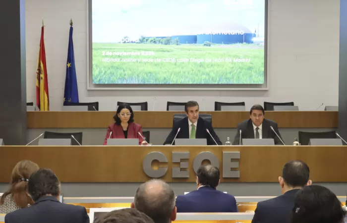 SEDIGAS y CEOE han organizado la jornada "Claves para el desarrollo del biometano en España"