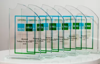 La UNED y Fundación Aquae entregan los Premios Cátedra Aquae de Economía del Agua 2017