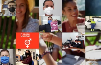 Detrás de la gestión del agua también están ELLAS