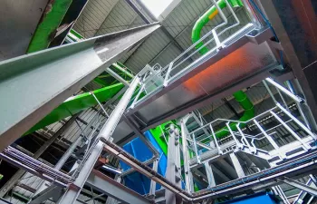 La nueva línea de recuperación de vidrio de la Planta de Villarrasa se pondrá en marcha en las próximas semanas