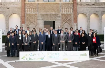 El Real Alcázar de Sevilla acoge la recepción a la Jornada \"Economía Circular: el compromiso de las ciudades\"