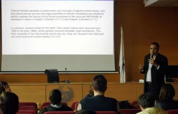 Sergio Vicente: “El impacto del cambio climático será mayor en la región mediterránea”