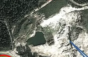 Arrancan los trabajos de sellado de un vertedero incontrolado en el parque natural de As Fragas do Eume