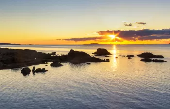 El nuevo colector y tanque de tormentas en Rianxo mejorará el saneamiento de la Ría de Arousa