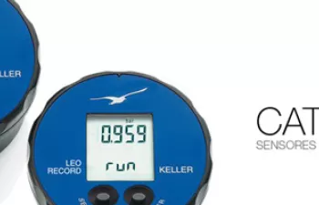 CATSENSORS presenta sus manómetros digitales Keller LEO Record con registro de presión y temperatura y conexión a PC