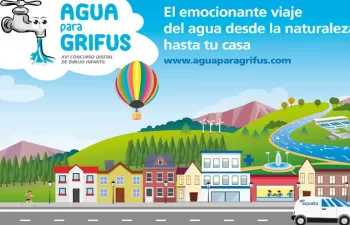 El viaje imaginario del agua desde la naturaleza hasta nuestros grifos