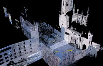 Avanzan los trabajos para la modelización de la red de saneamiento de Huesca