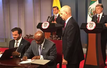 México y Colombia firman un acuerdo para la cooperación en temas ambientales