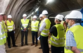 Las obras en la estación distribuidora de la Trinitat mejorarán la garantía de agua en caso de sequía