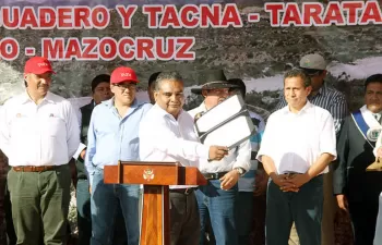 La nueva planta de agua potable de Tacna beneficiará a más de 300.000 habitantes