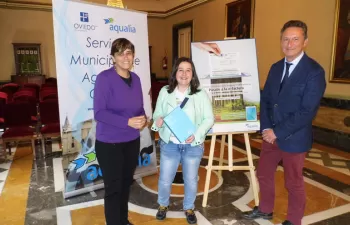 Una Comunidad de vecinos de Oviedo, entre los ganadores de la campaña de promoción de la factura digital de Aqualia