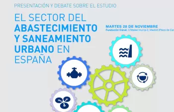 IMDEA Agua presenta un nuevo estudio sobre el sector español de abastecimiento y saneamiento