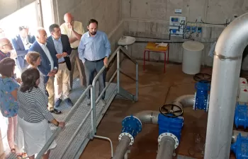 El nuevo depósito de Navarrete mejorará el suministro de agua potable en el municipio