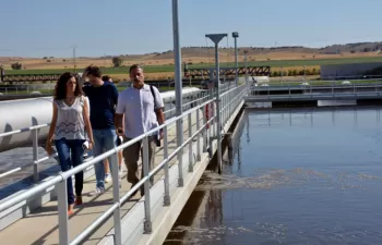 La depuradora de Estiviel, puntera en el tratamiento de aguas residuales