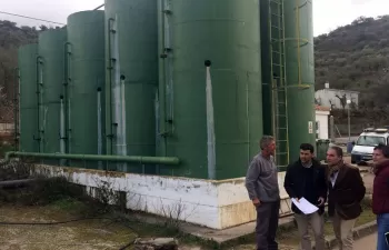 La Diputación de Málaga garantiza la puesta en marcha de la depuradora de Riogordo este año
