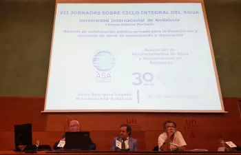 ASA-Andalucía participa en las VII Jornadas sobre el Ciclo Integral del Agua en la sede de la UNIA en Baeza
