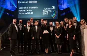 Greenalia recibe el premio IJGlobal al Mejor Proyecto Europeo de Biomasa por su planta de Curtis