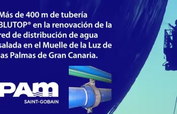 BLUTOP® en la red de distribución del Muelle de Las Palmas de Gran Canaria