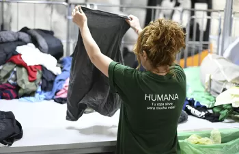 Humana aumenta la recuperación de textil un 23% respecto a 2020