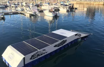 Probado con éxito el prototipo de robot Clean-Dock para la limpieza de microplásticos