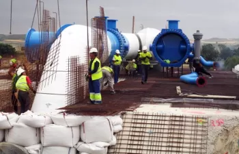 Acuerdo para la construcción simultánea de dos tuberías en la segunda fase del Canal de Navarra