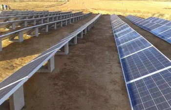 SUEZ Agricultura y agricultores de Aragón apuestan por la energía solar en la agricultura de regadío