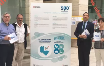 La exposición \'500 depuradoras. El Plan de saneamiento de Cataluña\' llega a Lleida